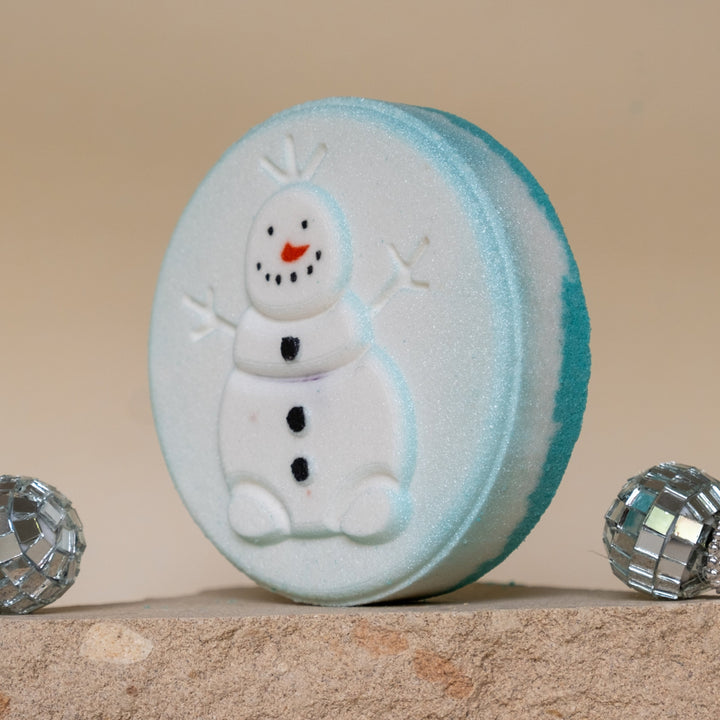 Snowman Snow Globe Bath Bomb