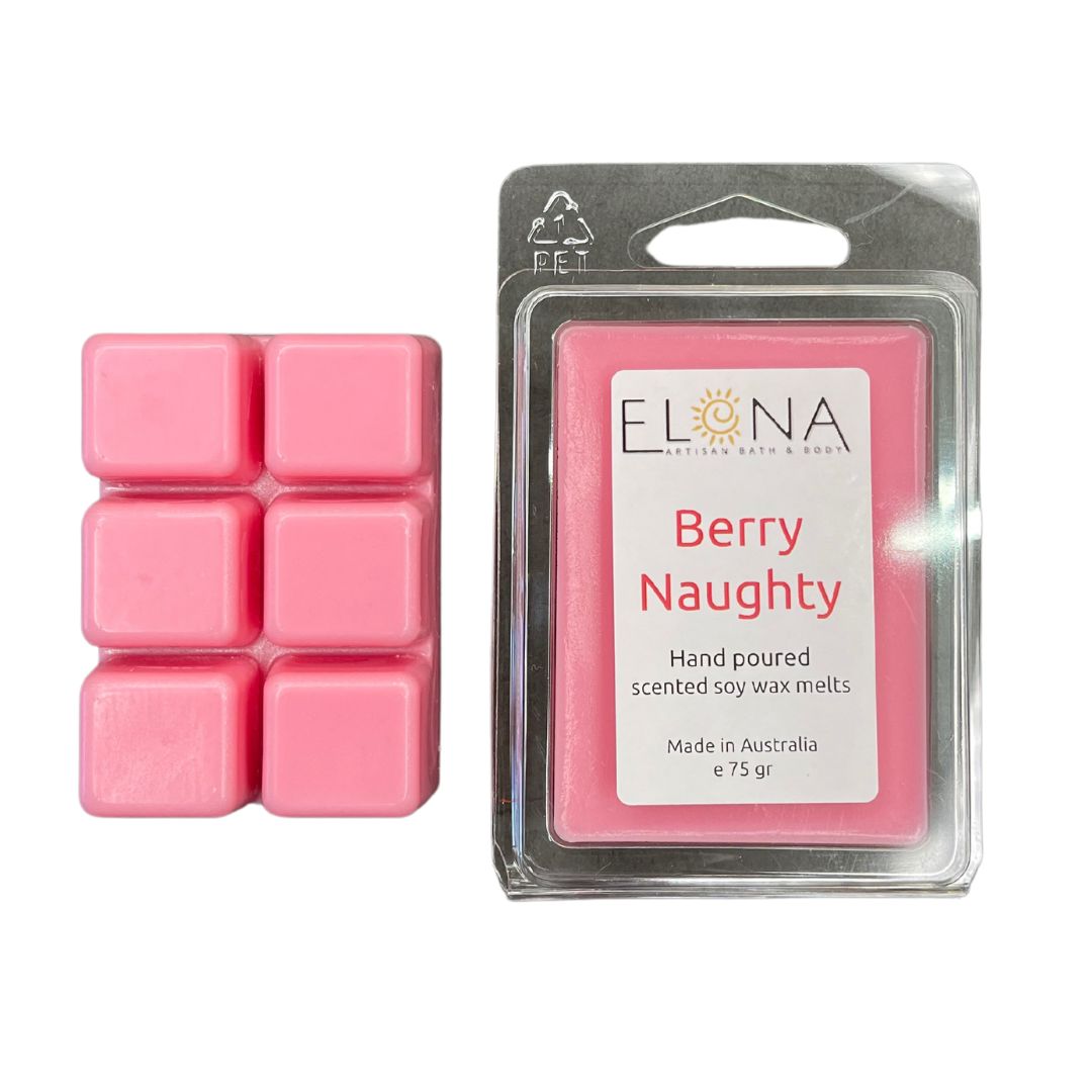 Berry Naughty Melt-Soy Wax Melts-Elena Bath and Body-natural-eco-friendly-pure-strong-fragrance-long-lasting-handmade-in-australia