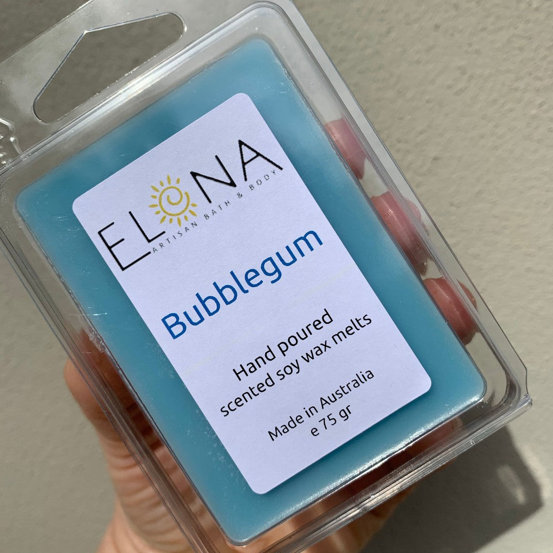 Bubblegum Melt-Soy Wax Melts-Elena Bath and Body-natural-eco-friendly-pure-strong-fragrance-long-lasting-handmade-in-australia