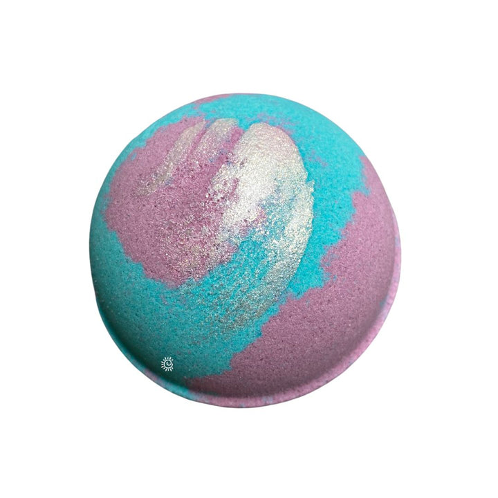 Crazy Grape Bath Bomb-Luxury Bath Bomb-Elena Bath and Body-natural-chemical-free-bath-bombs-for-kids-made-in-australia