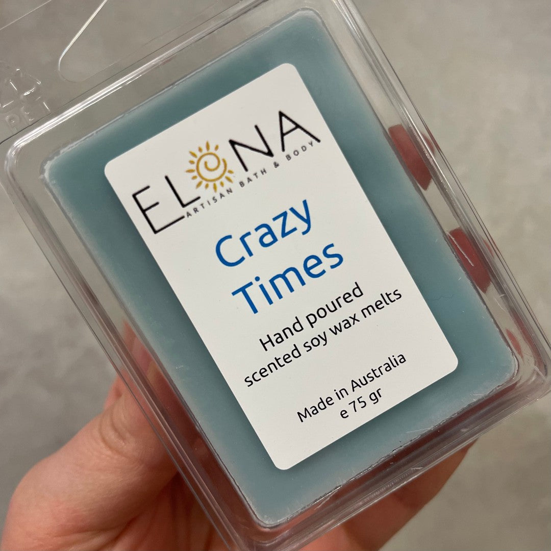 Crazy Times (sex on the beach) Melt-Soy Wax Melts-Elena Bath and Body-natural-eco-friendly-pure-strong-fragrance-long-lasting-handmade-in-australia