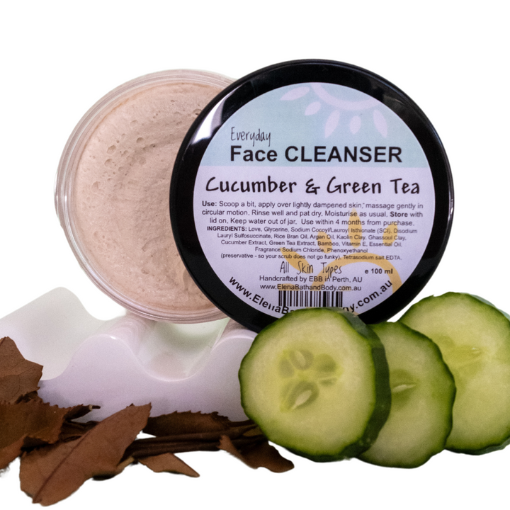 Everyday Face Cleanser - Cucumber & Green Tea EO* For All Skin Types