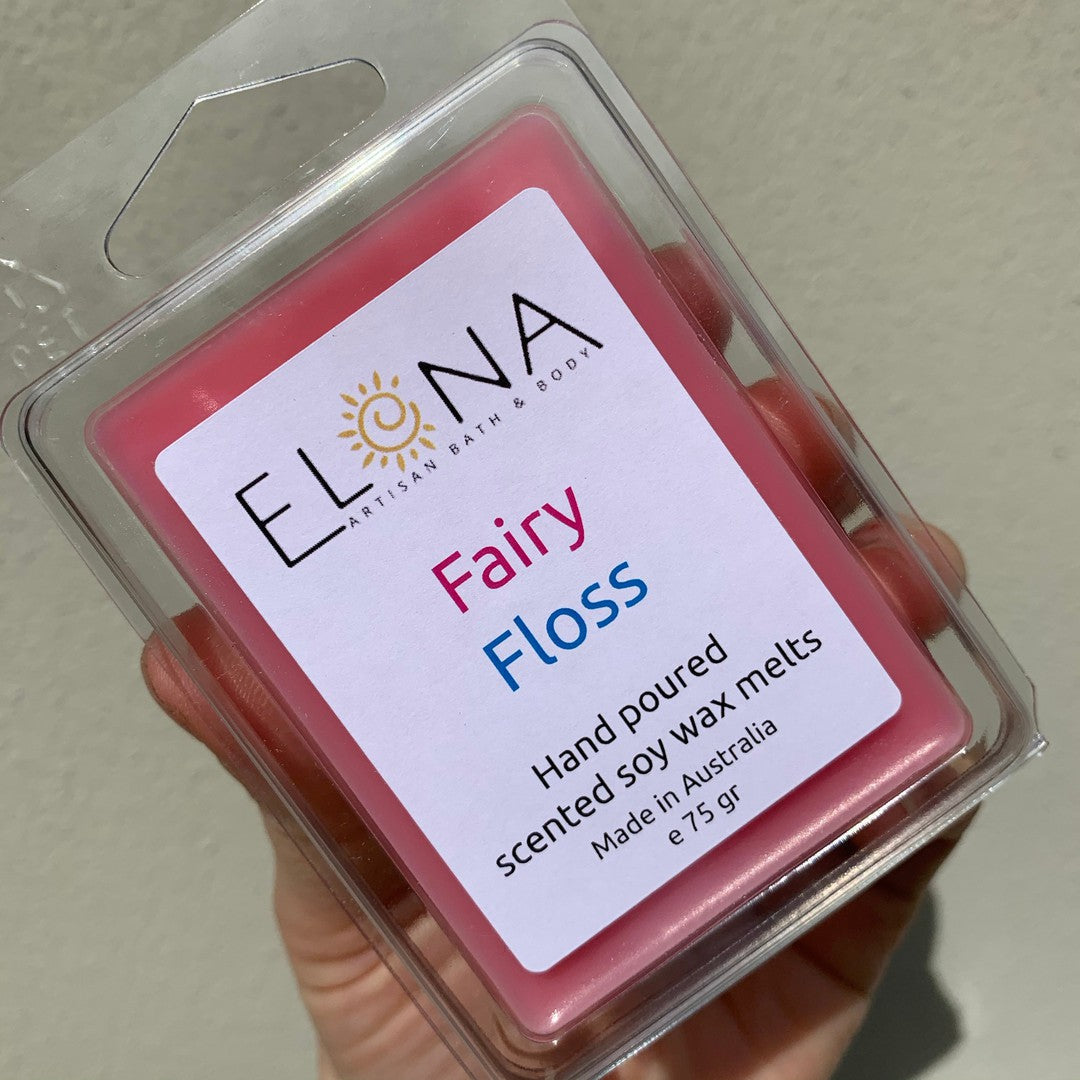 Fairy Floss Melt-Soy Wax Melts-Elena Bath and Body-natural-eco-friendly-pure-strong-fragrance-long-lasting-handmade-in-australia