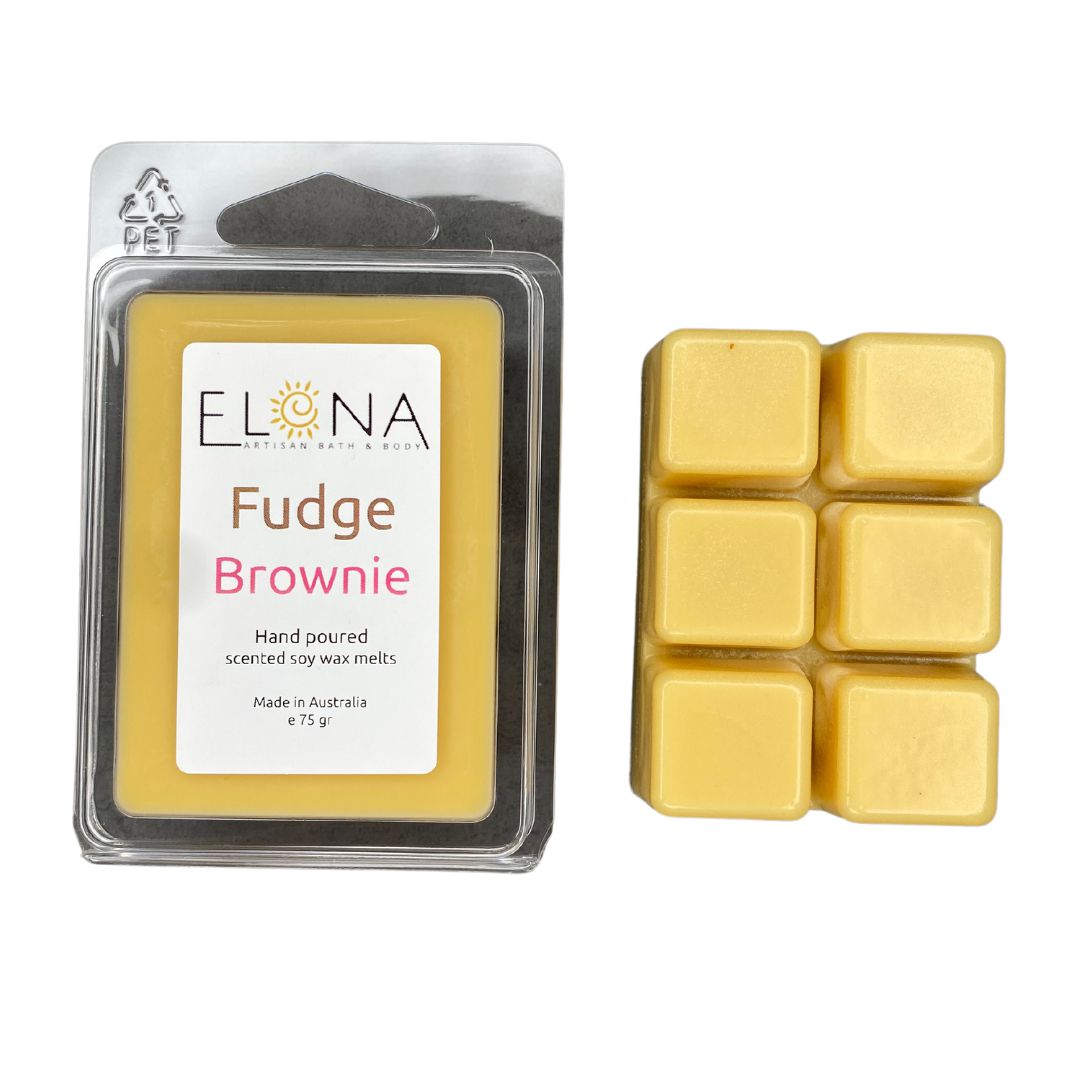 Fudge Brownie Melt [Not Restocking Once Sold Out]-Soy Wax Melts-Elena Bath and Body-natural-eco-friendly-pure-strong-fragrance-long-lasting-handmade-in-australia