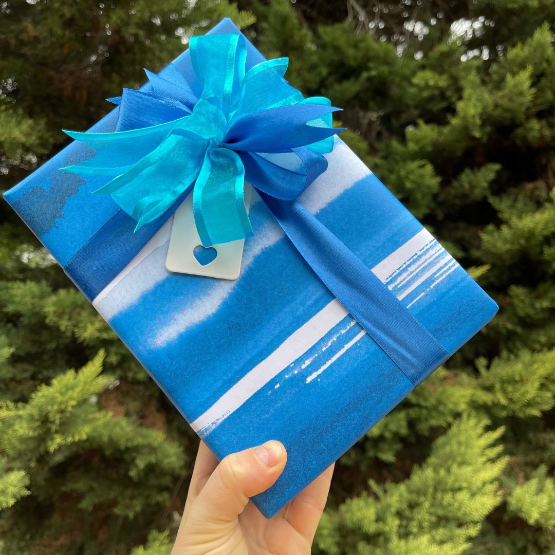 Gift Wrapping - We’ll wrap it for you!-All Products-Elena Bath and Body-Matt Azure Water-natural-chemical-free-made-in-australia