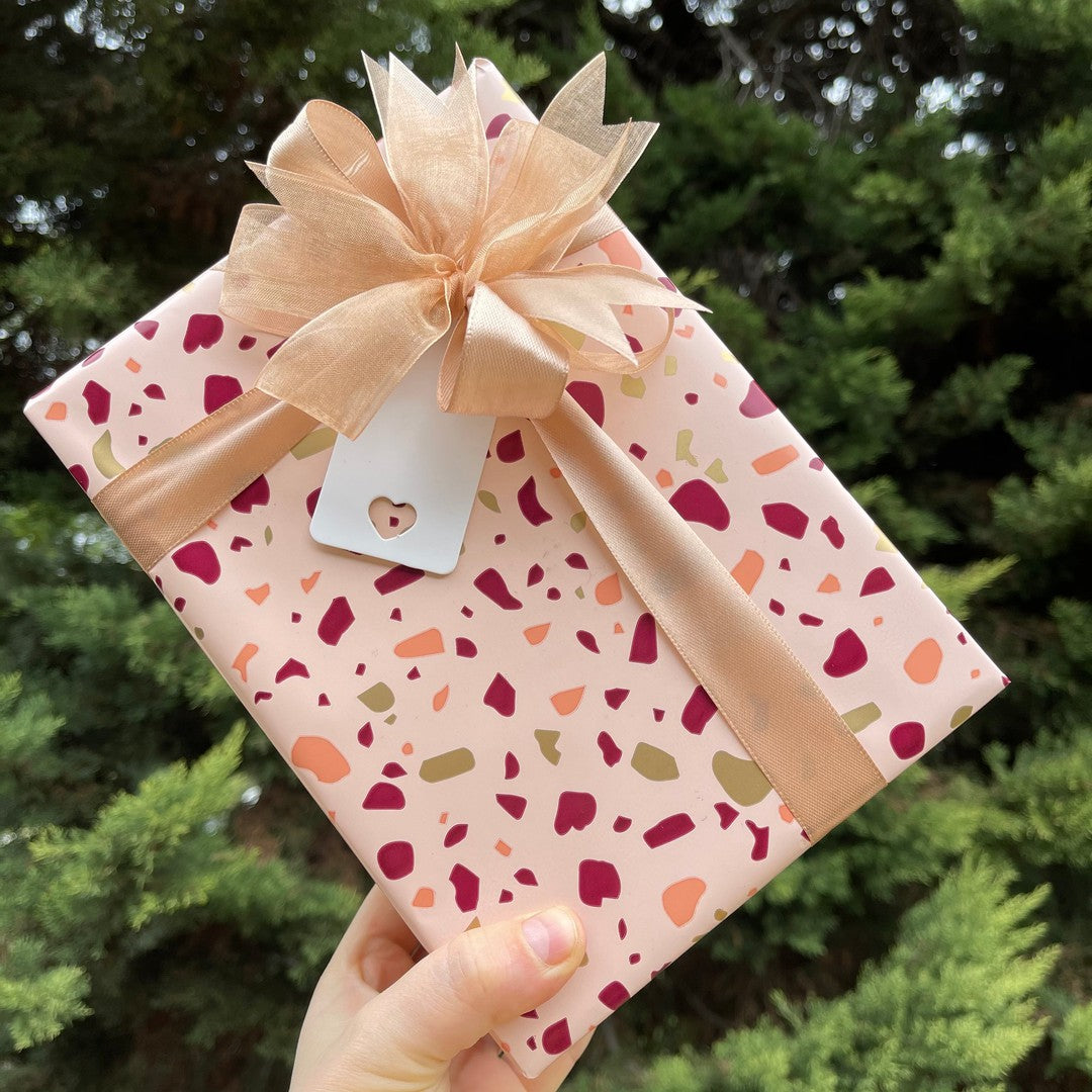 Gift Wrapping - We’ll wrap it for you!-All Products-Elena Bath and Body-Terrazzo Rosa-natural-chemical-free-made-in-australia