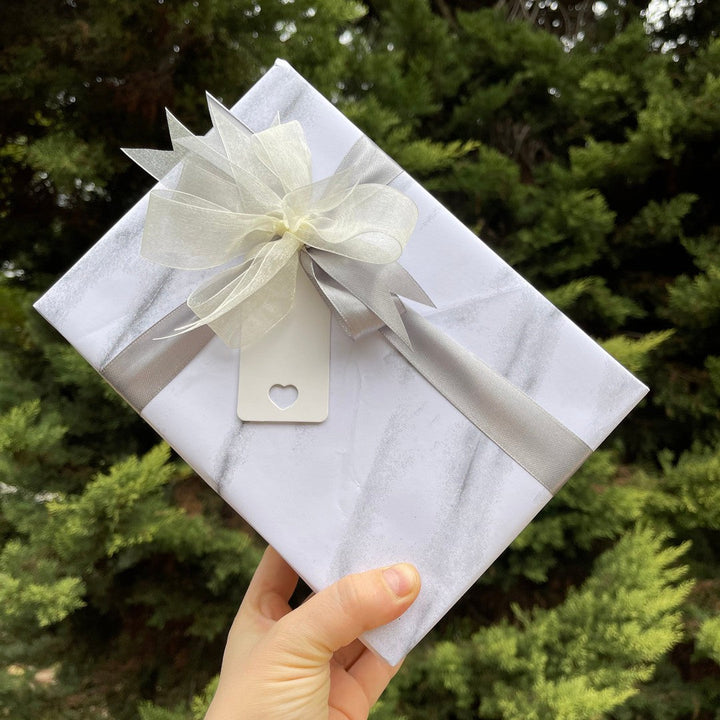 Gift Wrapping - We’ll wrap it for you!-All Products-Elena Bath and Body-White Marble-natural-chemical-free-made-in-australia