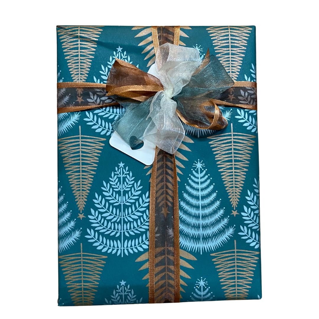 Gift Wrapping - We’ll wrap it for you!-All Products-Elena Bath and Body-Winter Woodland Green-natural-chemical-free-made-in-australia