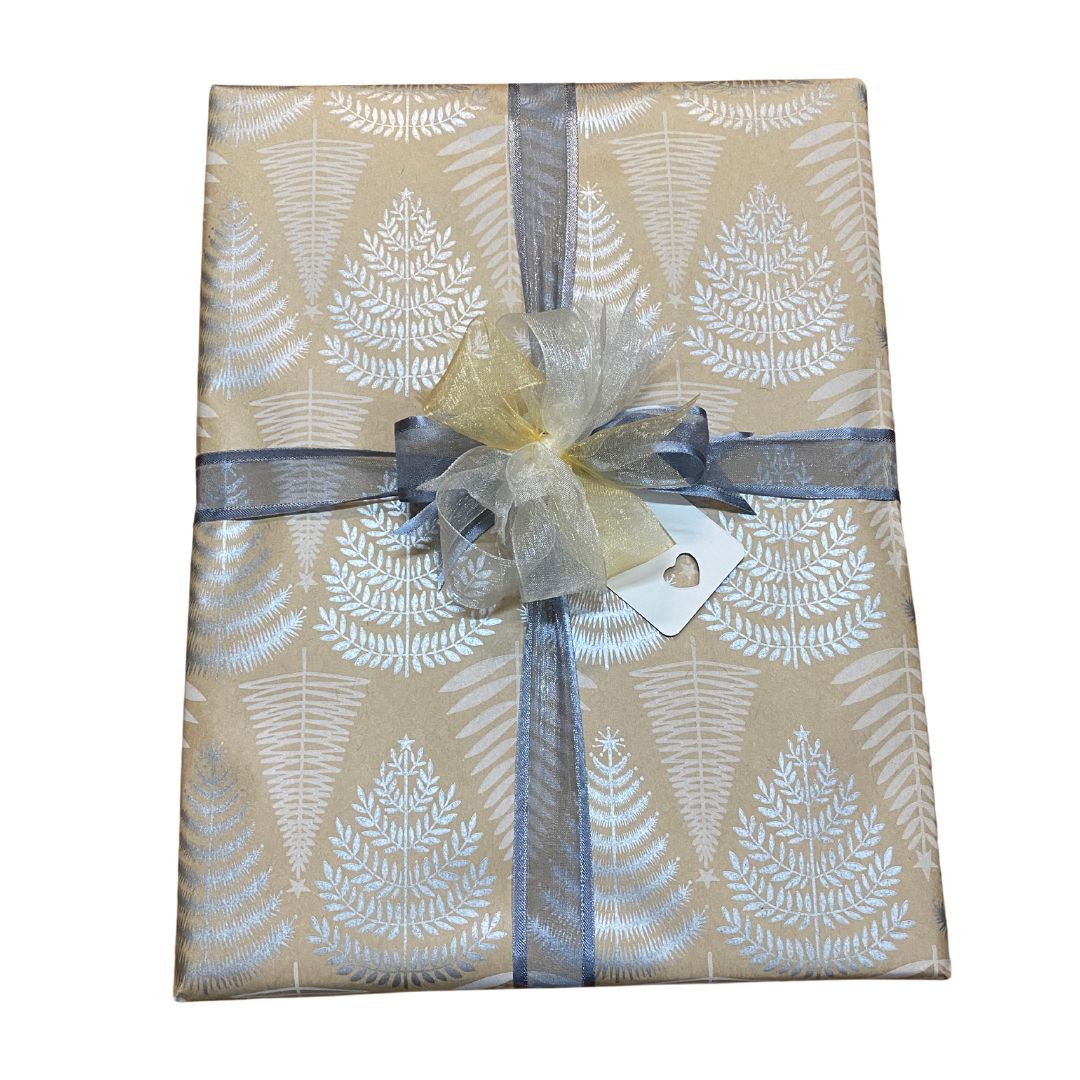 Gift Wrapping - We’ll wrap it for you!-All Products-Elena Bath and Body-Winter Woodland Silver-natural-chemical-free-made-in-australia