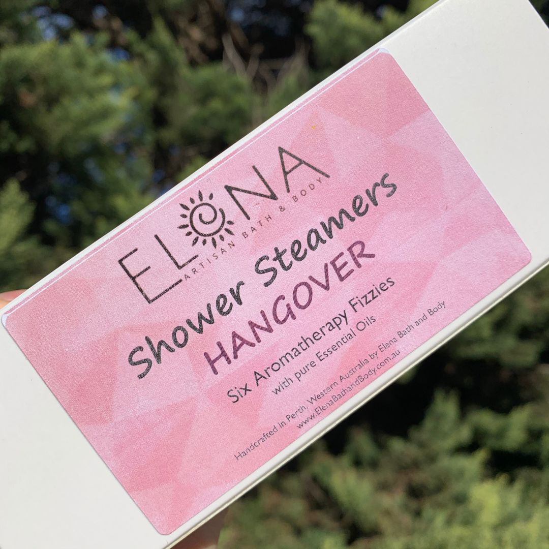 Hangover - Aromatherapy Shower Steamers-Aromatherapy Shower Steamers-Elena Bath and Body-pack of 6-aromatherapy-essential-oils-australia-menthol-sinus-relax-sleep-tablet-disc-strong-Shower-steamers-shower-bombs-shower-melts-aromatherapy-shower-tablets-shower-fizzies-shower-pods-shower-soothers-shower-discs-steam-therapy-tablets-spa-steamers-shower-aromatherapy-bombs-effervescent-shower-tablets-steam-melts-sinus-relief-tablets-decongestant-melts-energy-boost-discs-relaxation-tablets-sleep-steamers-wellness-p