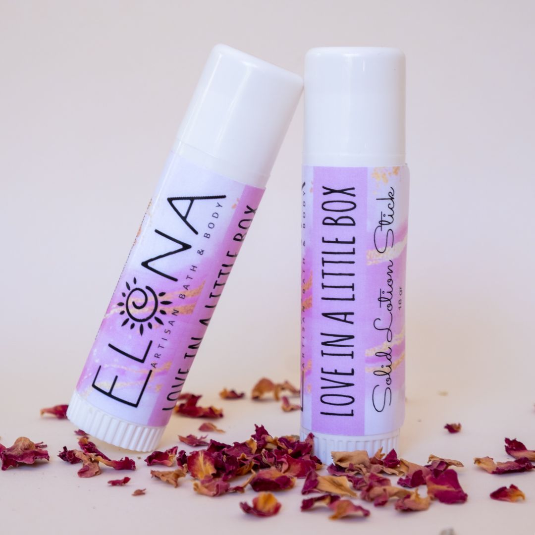 Love in a Little Box - Solid Lotion Stick Travel Size-Moisturiser, Solid Lotion-Elena Bath and Body-best-luxury