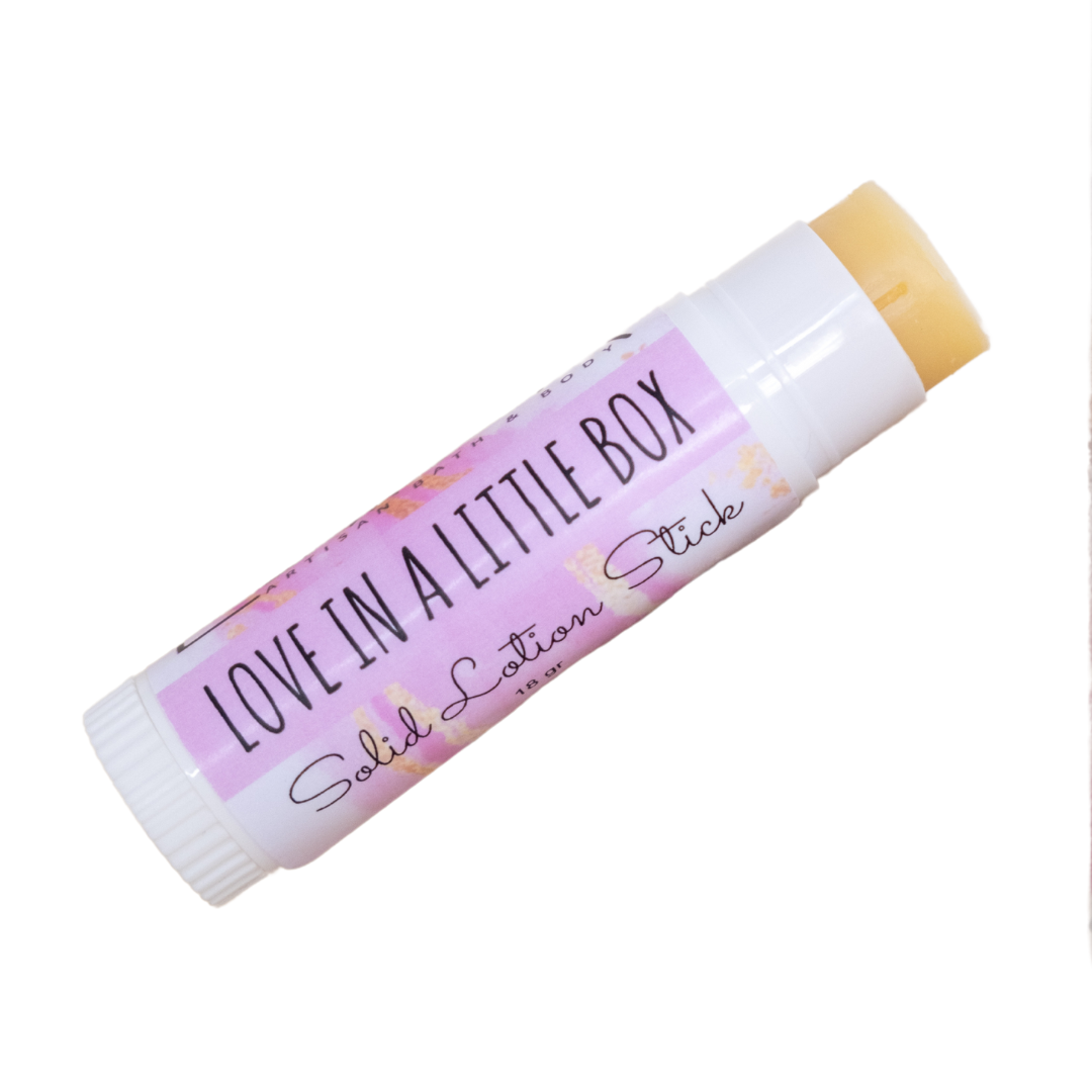 Love in a Little Box - Solid Lotion Stick Travel Size-Moisturiser, Solid Lotion-Elena Bath and Body-best-luxury