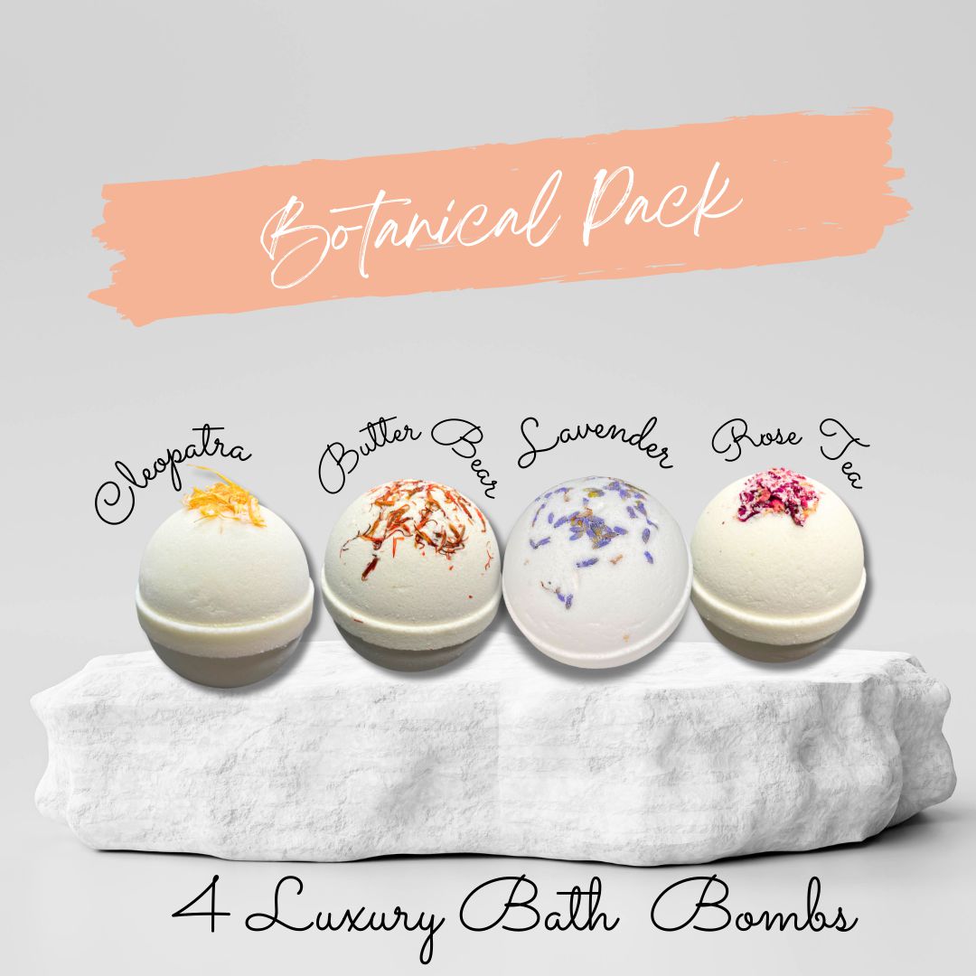 Luxury Botanical Bath Bomb Bundle-Luxury Bath Bomb-Elena Bath and Body-natural-chemical-free-made-in-australia