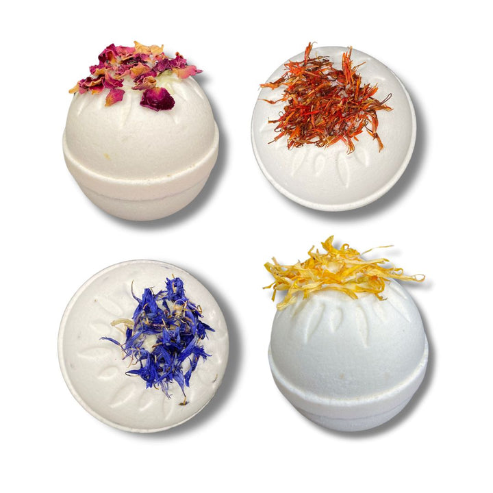 Luxury Botanical Bath Bomb Bundle-Luxury Bath Bomb-Elena Bath and Body-natural-chemical-free-made-in-australia