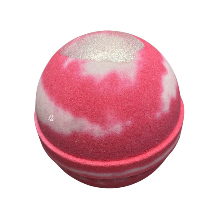 Marshmallow & Musk Bath Bomb-Luxury Bath Bomb-Elena Bath and Body-natural-chemical-free-bath-bombs-for-kids-made-in-australia