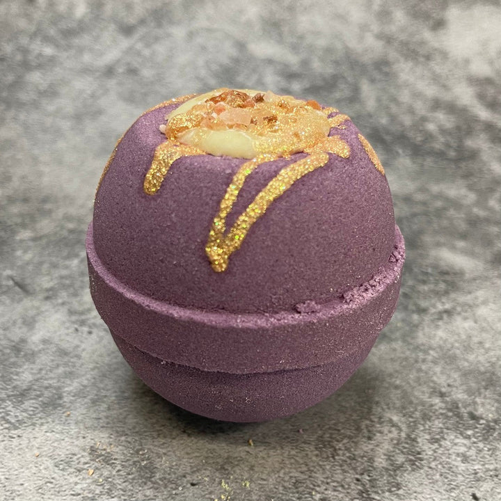 Mini Magna Bomb - Lavender & Ylang Ylang-Luxury Bath Bomb-Elena Bath and Body-natural-chemical-free-bath-bombs-for-kids-made-in-australia