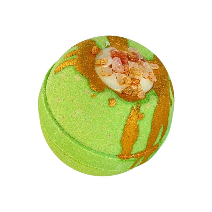 Mini Magna Bomb - Tropical Mango & Zesty Coconut-Luxury Bath Bomb-Elena Bath and Body-natural-chemical-free-bath-bombs-for-kids-made-in-australia