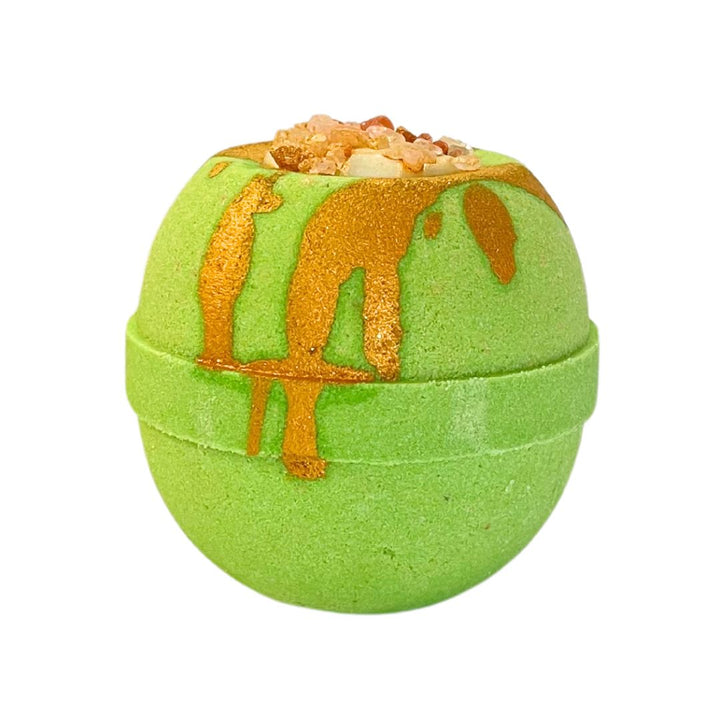 Mini Magna Bomb - Tropical Mango & Zesty Coconut-Luxury Bath Bomb-Elena Bath and Body-natural-chemical-free-bath-bombs-for-kids-made-in-australia