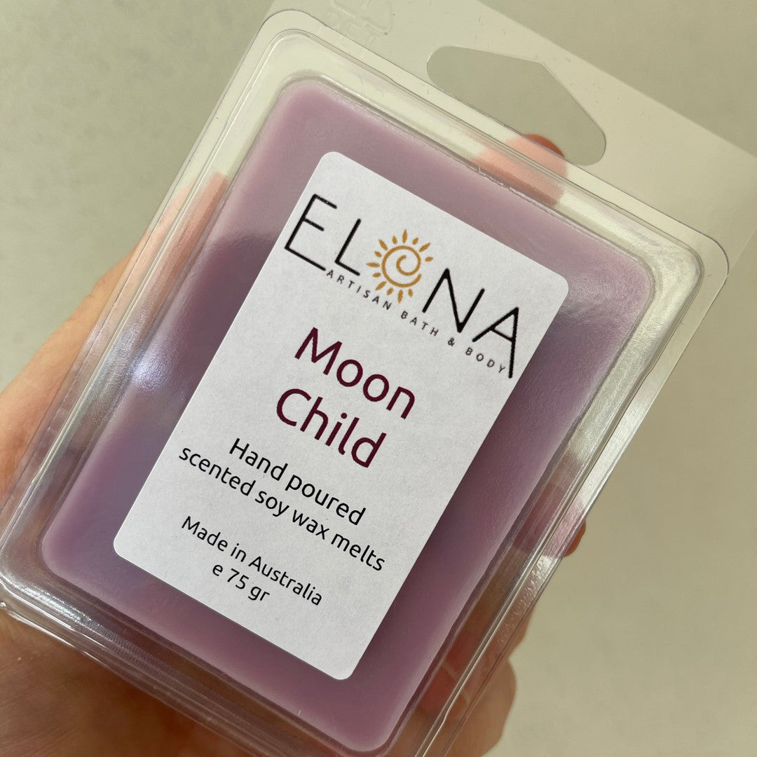 Moon Child Melt-Soy Wax Melts-Elena Bath and Body-natural-eco-friendly-pure-strong-fragrance-long-lasting-handmade-in-australia