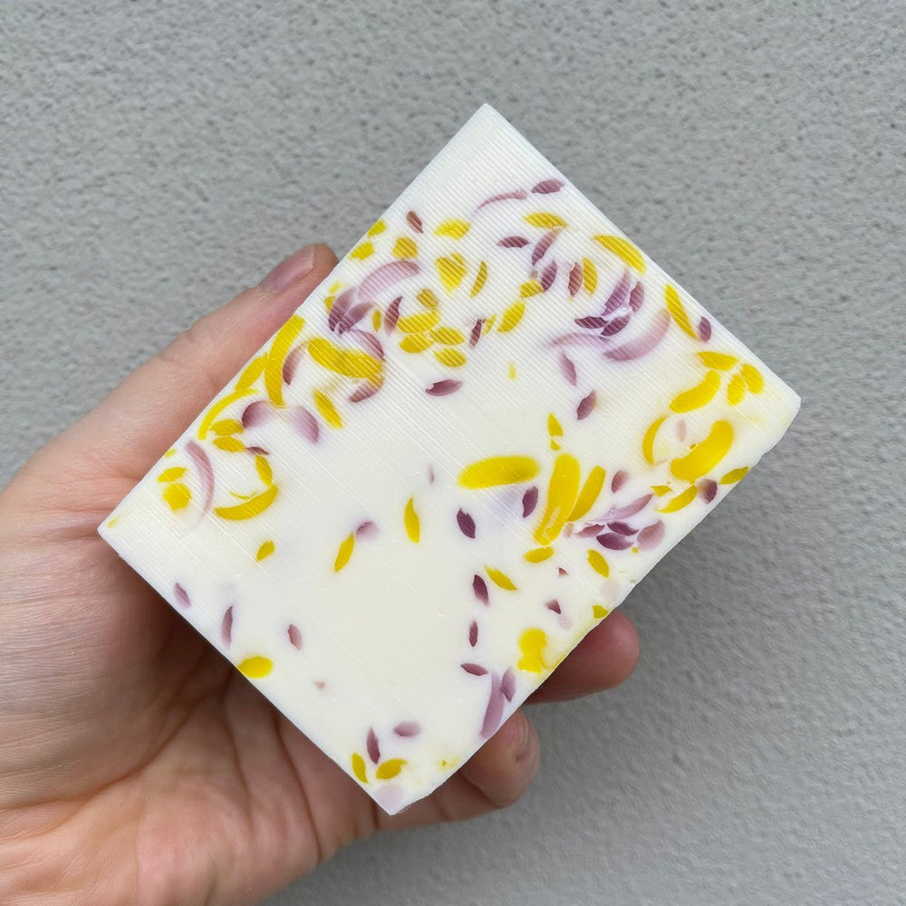 Passionfruit & Papaya Bar-Luxury Glycerine soap-Elena Bath and Body-natural-gentle-soap-for-sensitive-skin-dry-skin-eczema-acne-hand-made-in-australia