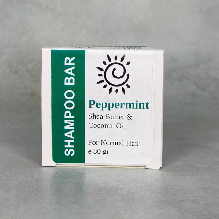 Peppermint - Strengthening & Refreshing Shampoo Bar [All Hair Types]-Solid Shampoo Conditioner Bar-Elena Bath and Body-natural-solid-shampoo-conditioner-curly-hair-ph-balanced-made-in-australia