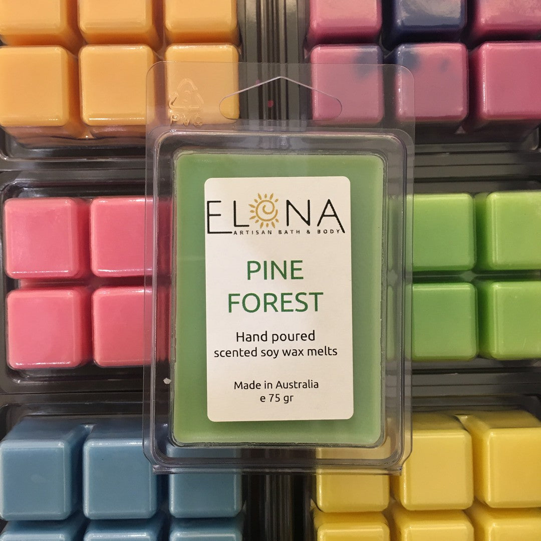 Pine Forest Melt-Soy Wax Melts-Elena Bath and Body-natural-eco-friendly-pure-strong-fragrance-long-lasting-handmade-in-australia