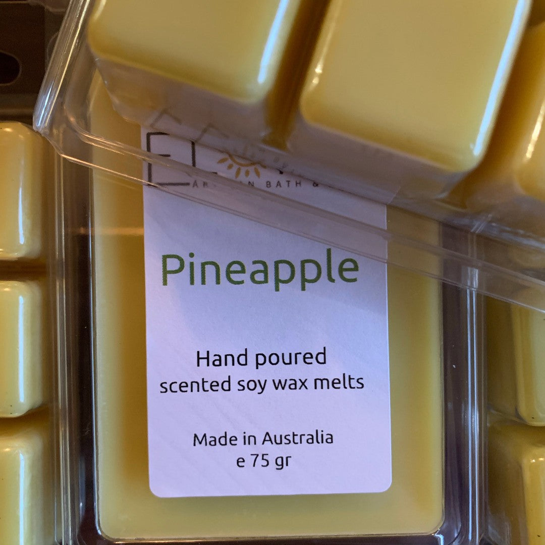 Pineapple Melt-Soy Wax Melts-Elena Bath and Body-natural-eco-friendly-pure-strong-fragrance-long-lasting-handmade-in-australia