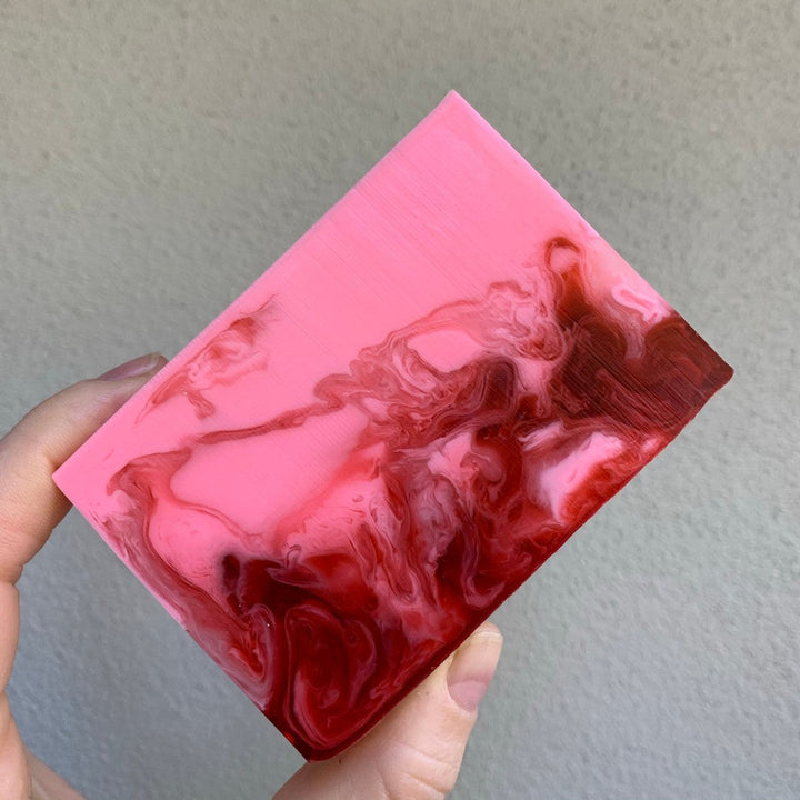 Pomegranate Bar-Luxury Glycerine soap-Elena Bath and Body-natural-gentle-soap-for-sensitive-skin-dry-skin-eczema-acne-hand-made-in-australia