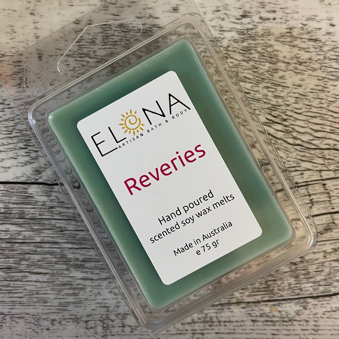 Reveries Melt [Not Restocking Once Sold Out]-Soy Wax Melts-Elena Bath and Body-natural-eco-friendly-pure-strong-fragrance-long-lasting-handmade-in-australia