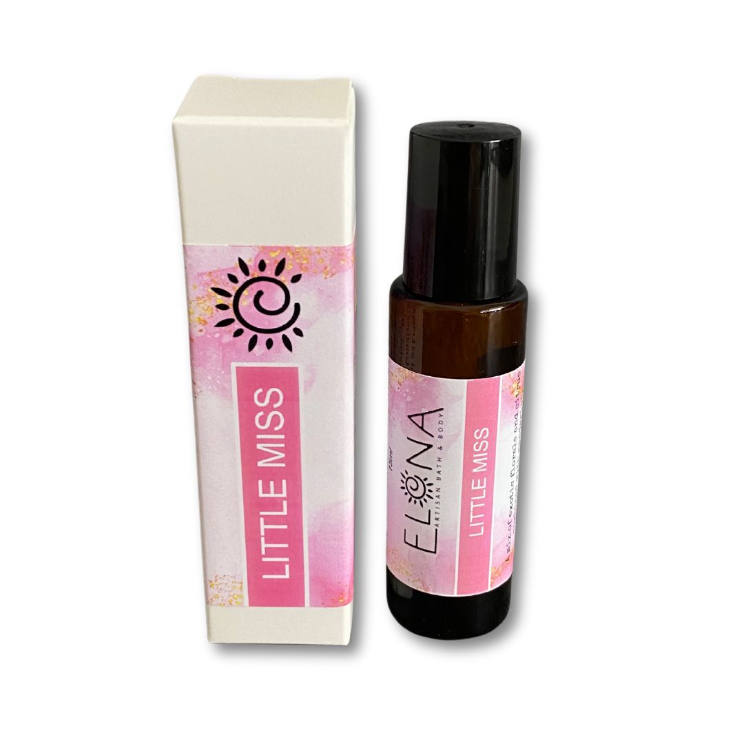 Roll On Perfume Oil - LIttle Miss-Alchool Free Perfume Oil-Elena Bath and Body-roll-on-perfume-natural-alchool-free-fragrance-handmade-in-australia