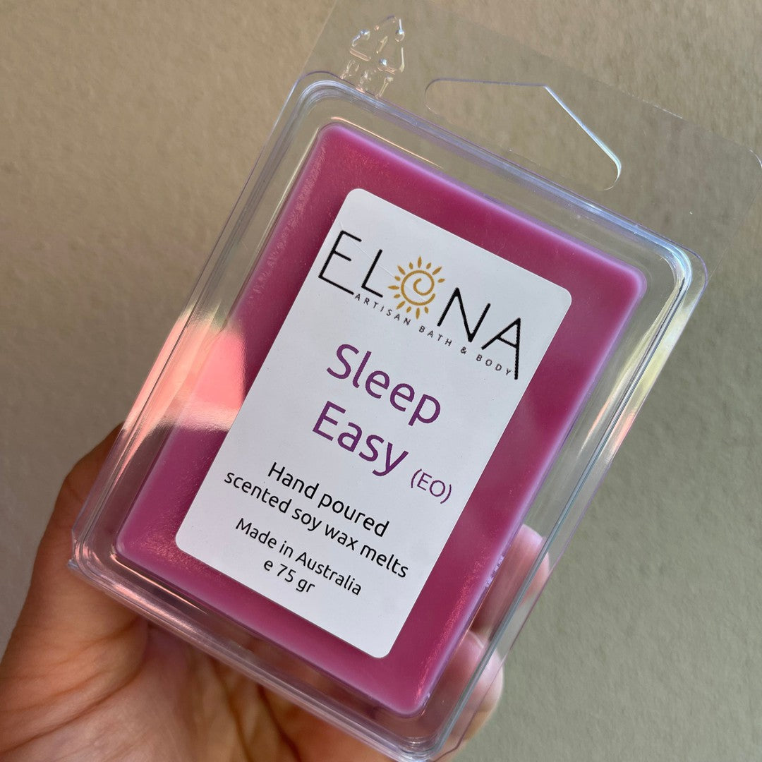 Sleep Easy Melt EO*-Soy Wax Melts-Elena Bath and Body-natural-eco-friendly-pure-strong-fragrance-long-lasting-handmade-in-australia