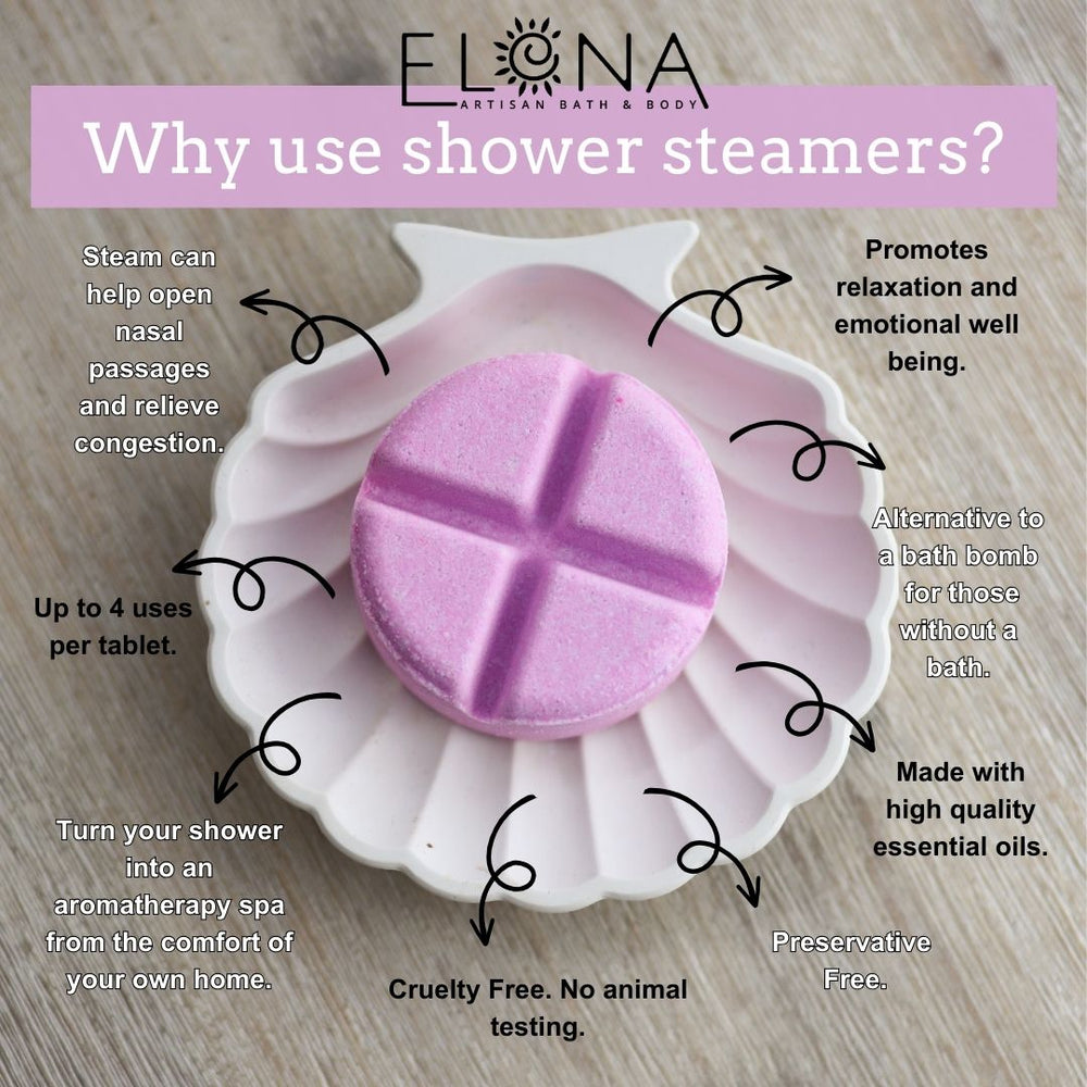 Snooze - Aromatherapy Shower Steamers-Aromatherapy Shower Steamers-Elena Bath and Body-pack of 6-aromatherapy-essential-oils-australia-menthol-sinus-relax-sleep-tablet-disc-strong-Shower-steamers-shower-bombs-shower-melts-aromatherapy-shower-tablets-shower-fizzies-shower-pods-shower-soothers-shower-discs-steam-therapy-tablets-spa-steamers-shower-aromatherapy-bombs-effervescent-shower-tablets-steam-melts-sinus-relief-tablets-decongestant-melts-energy-boost-discs-relaxation-tablets-sleep-steamers-wellness-pod