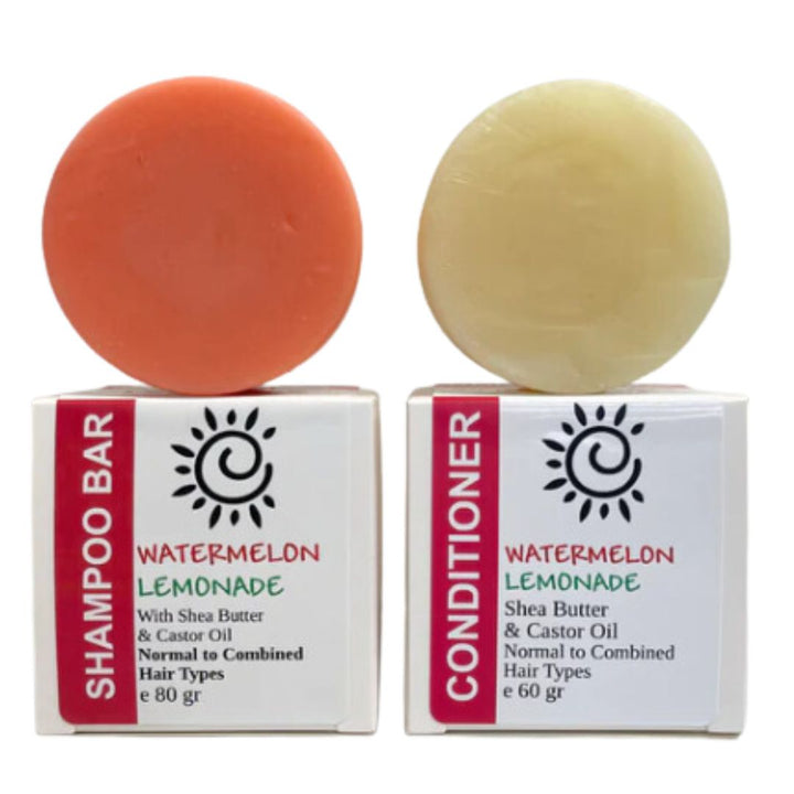 Solid Shampoo & Conditioner COMBO [1 x Shampoo Bar + 1 x Conditioner Bar]-Solid Shampoo Conditioner Bar-Elena Bath and Body-natural-solid-shampoo-conditioner-curly-hair-ph-balanced-made-in-australia