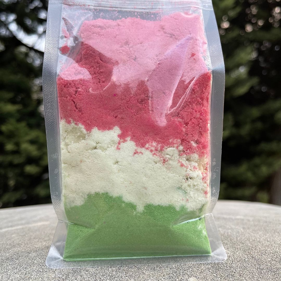 Strawberry Cookies 450gr Bath Bomb Crumble-Bath Crumble Bath Dust-Elena Bath and Body-natural-chemical-free-bath-bomb-dust-for-kids-made-in-australia