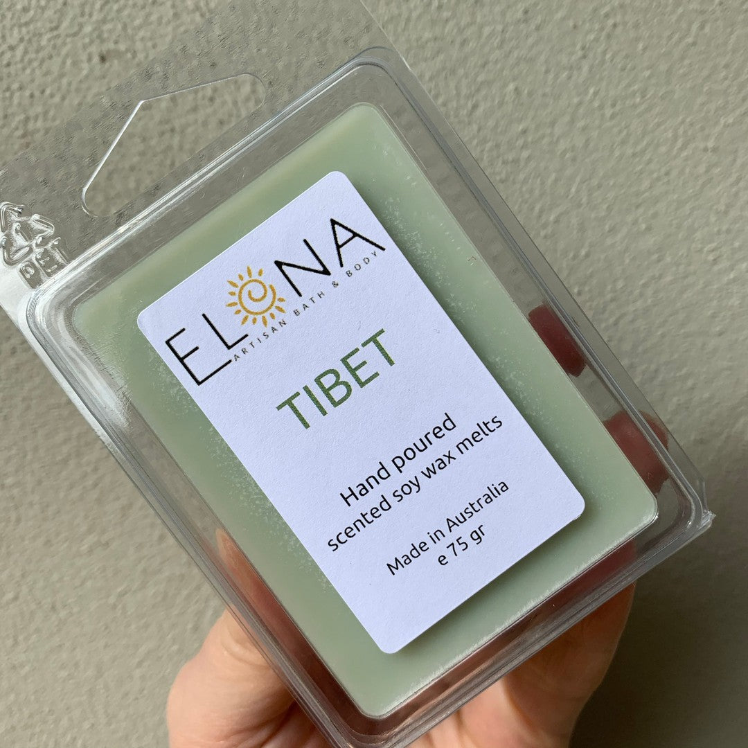 Tibet Melt-Soy Wax Melts-Elena Bath and Body-natural-eco-friendly-pure-strong-fragrance-long-lasting-handmade-in-australia