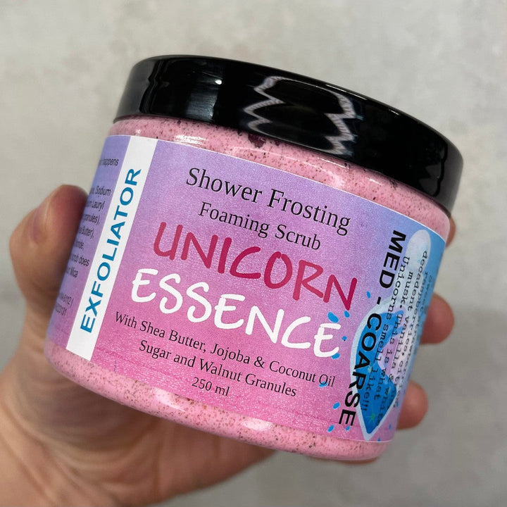 Unicorn Essence - Shower Frosting-Body Scrub-Elena Bath and Body-natural-body-scrub-exfoliator-make-up-remover-made-in-australia