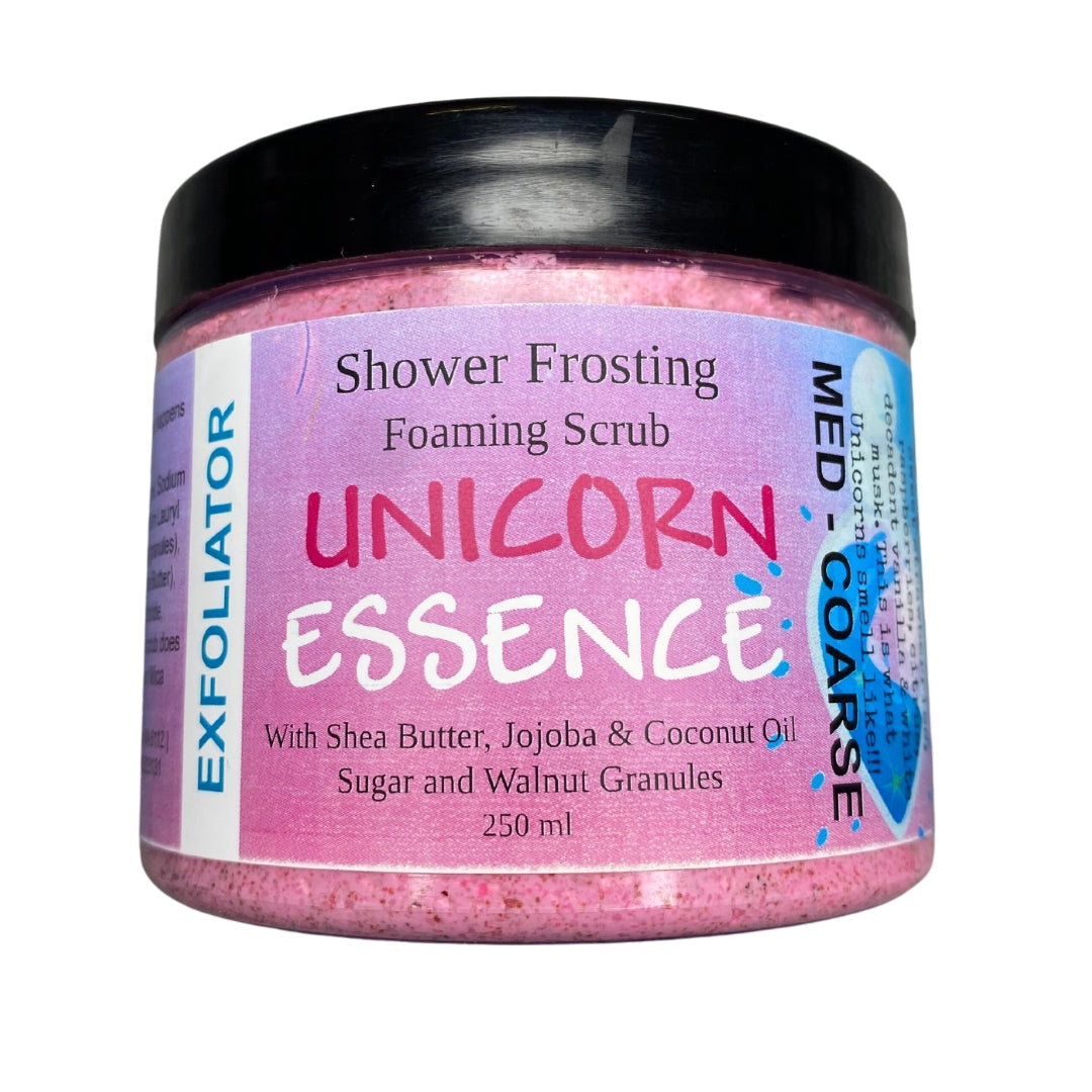 Unicorn Essence - Shower Frosting-Body Scrub-Elena Bath and Body-natural-body-scrub-exfoliator-make-up-remover-made-in-australia