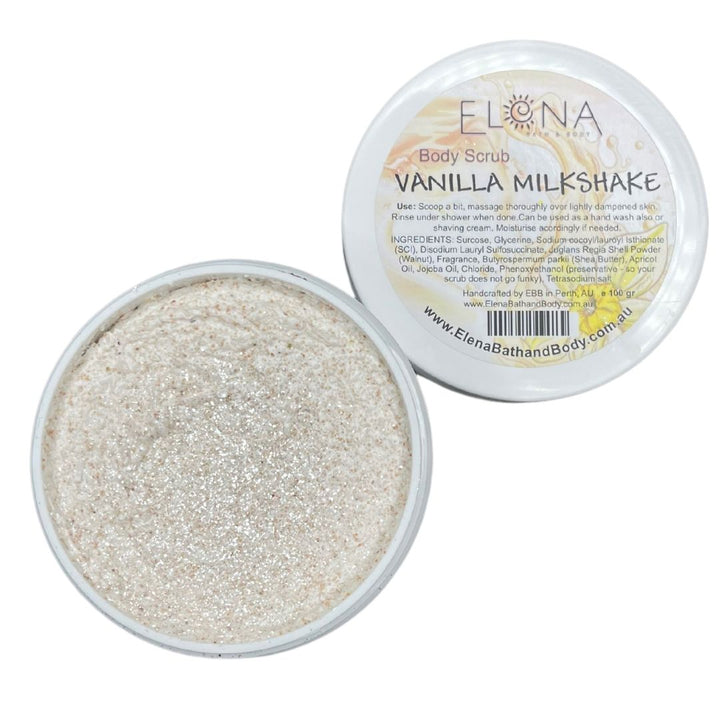 Vanilla Milkshake - Shower Frosting - 100 ml-Scrub-Elena Bath and Body-best-luxury