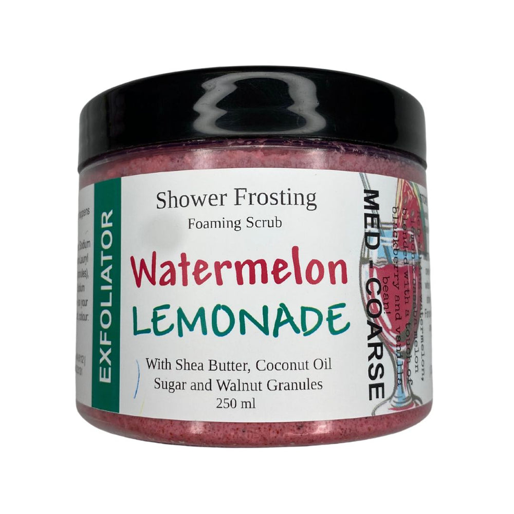 Watermelon Lemonade - Shower Frosting-Body Scrub-Elena Bath and Body-natural-body-scrub-exfoliator-make-up-remover-made-in-australia