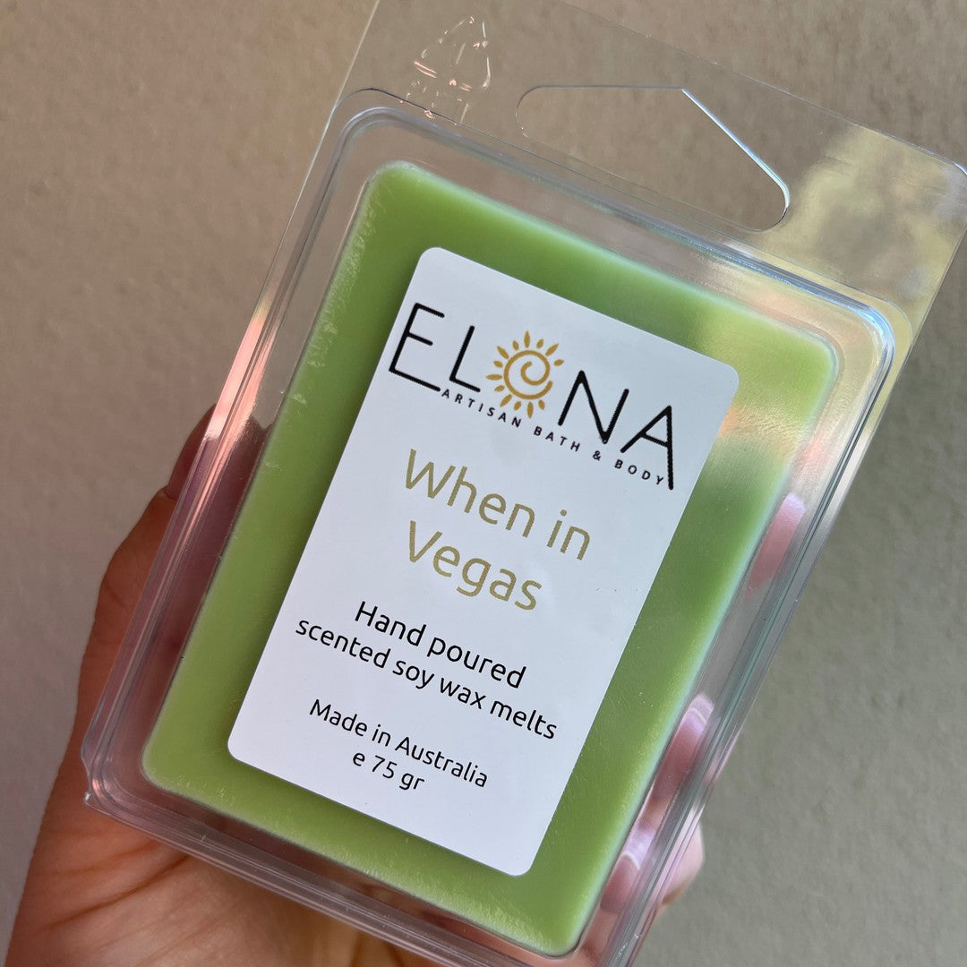 When in Vegas Melt [Not Restocking Once Sold Out]-Soy Wax Melts-Elena Bath and Body-natural-eco-friendly-pure-strong-fragrance-long-lasting-handmade-in-australia