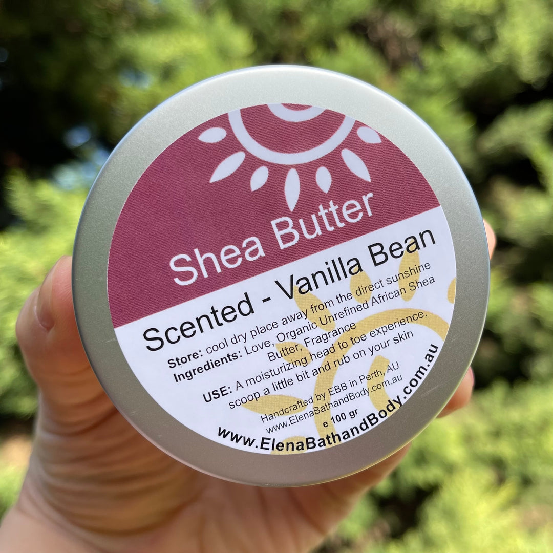 Vanilla Bean  Organic Shea Essentials